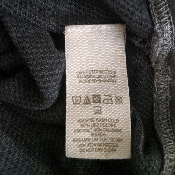 Free People Grey Fairy Flare Embroidered Top XS - Picture 9 of 9